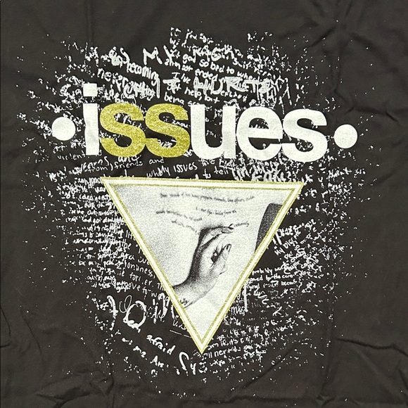 Issues Black Band Tee with Graphic Design, Size XL, NWOT - Picture 4 of 6